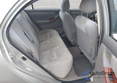 2004 Toyota Corolla Le из США, поврежденный, VIN JTDBR38E042038063